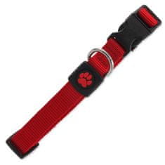 ACTIVE DOG Ovratnica Premium M rdeča 2x34-49cm