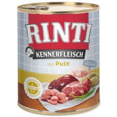 RINTI Konzervirana hrana Kennerfleisch Adult puran 800g