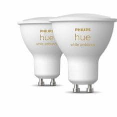 BigBuy Svetilka LED Philips Pakiranje 2 GU10 White GU10 G (2 enoti) (2200 K) (6500 K)