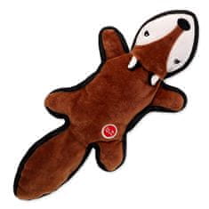 Dog Fantasy Pasja fantazija Reciklirana igrača lisica s šumečim repom 39cm