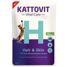Kattovit Kapsula Vital Care Hair/Skin perutnina 85g