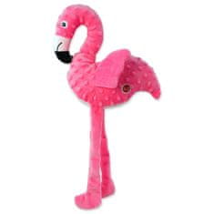 Dog Fantasy Pasja fantazija Reciklirana igrača Flamingo s šumečimi krili 49cm