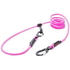 TAMER Vrvni povodec Easylong Twist Mini Pink 2m