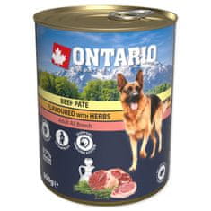 Ontario Konzervirana govedina z zelišči, paté 800g