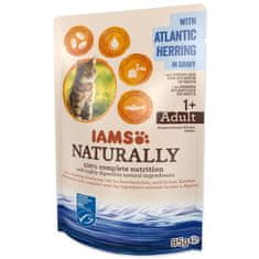 IAMS Naturally Adult sled v omaki 85g