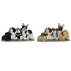 DKD Home Decor Dekorativna figura DKD Home Decor 33 x 12 x 17,5 cm Resin Večbarvni pes