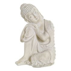 DKD Home Decor Dekorativna figura DKD Home Decor Siva Buda iz smole (17 x 17 x 26 cm)