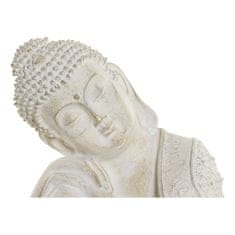 DKD Home Decor Dekorativna figura DKD Home Decor Siva Buda iz smole (17 x 17 x 26 cm)