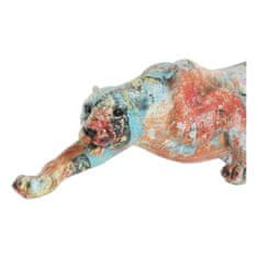 DKD Home Decor Dekorativna figura DKD Home Decor Panther iz smole (39 x 10 x 9 cm)