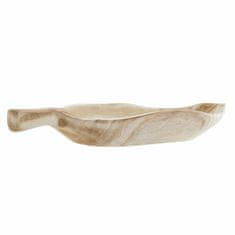 DKD Home Decor Okrasni element DKD Home Decor S3017373 List Rjava Paolownia les List rastline (47 x 23 x 7 cm) (47 cm)