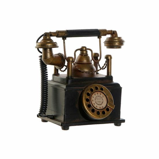 DKD Home Decor Dekorativna figura DKD Home Decor Telefon Kovina (20 x 12 x 17 cm)