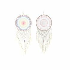 DKD Home Decor Lovilec sanj DKD Home Decor 38 x 2 x 115 cm Multicolor Light Pink Boho (2 enote)