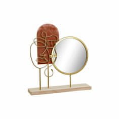 DKD Home Decor Dekorativna slika DKD Home Decor Mirror Metal (28 x 7 x 31 cm)