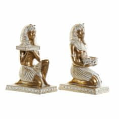 DKD Home Decor Dekorativna figura DKD Home Decor Egipčan (2 kosa) (10 x 17 x 26 cm)