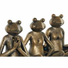 DKD Home Decor Dekorativna figura DKD Home Decor Resin Frog Aged finish (3 kosi) (17,5 x 5,5 x 12 cm)