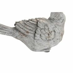 DKD Home Decor Dekorativna figura DKD Home Decor Grey Cement Bird (15 x 7 x 10 cm) (2 enoti)