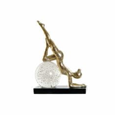 DKD Home Decor Dekorativna figura DKD Home Decor Crystal Resin Yoga (23 x 12 x 32 cm)