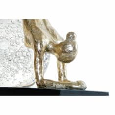 DKD Home Decor Dekorativna figura DKD Home Decor Crystal Resin Yoga (23 x 12 x 32 cm)