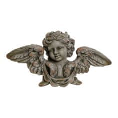 DKD Home Decor Dekorativna figura DKD Home Decor Angel iz steklenih vlaken (91 x 19 x 46 cm)