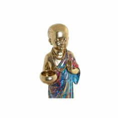 DKD Home Decor Dekorativna figura DKD Home Decor Zlati menih iz smole (15 x 15 x 43,5 cm)