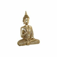 DKD Home Decor Dekorativna figura DKD Home Decor Zlati Buda iz smole (29 x 14 x 40,5 cm)