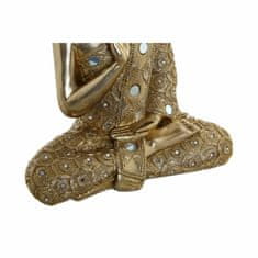 DKD Home Decor Dekorativna figura DKD Home Decor Zlati Buda iz smole (29 x 14 x 40,5 cm)