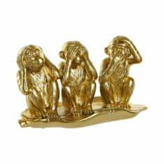 DKD Home Decor Dekorativna figura DKD Home Decor Zlata smola (26 x 13 x 15,6 cm)