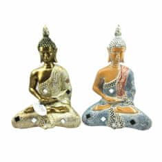 DKD Home Decor Dekorativna figura DKD Home Decor Buda Resin (18,2 x 11 x 27 cm) (2 kosa)