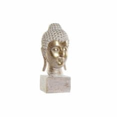 DKD Home Decor Dekorativna figura DKD Home Decor Natural Golden Buddha Resin (13 x 16 x 34 cm)