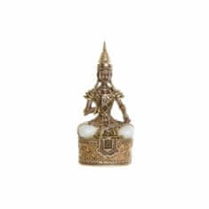 DKD Home Decor Dekorativna figura DKD Home Decor Zlato rjava Buda iz smole (13 x 7 x 27 cm)