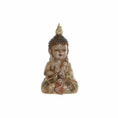 DKD Home Decor Dekorativna slika DKD Home Decor 14 x 12 x 26 cm Zlato rjava Buda Oriental