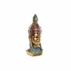 DKD Home Decor Dekorativna figura DKD Home Decor Golden Buddha Resin (17 x 12 x 36 cm)