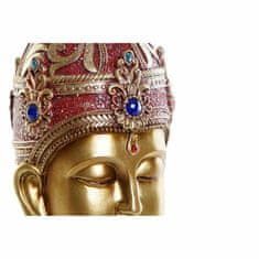 DKD Home Decor Dekorativna figura DKD Home Decor Golden Buddha Resin (17 x 12 x 36 cm)