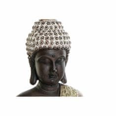 DKD Home Decor Dekorativna figura DKD Home Decor Bež rjava Buda smola (26 x 12 x 35 cm)