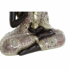 DKD Home Decor Dekorativna figura DKD Home Decor Bež rjava Buda smola (26 x 12 x 35 cm)