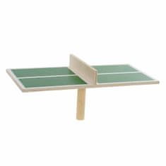 DKD Home Decor Lesena igra DKD Home Decor Tenis 40 x 20 x 20 cm Les Bela Zelena Polipropilen