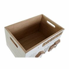 DKD Home Decor Okrasna škatla DKD Home Decor Mediterranean MDF Wood (30 x 21 x 16 cm)