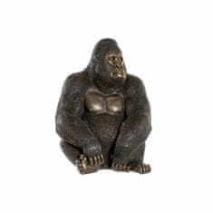 DKD Home Decor Dekorativna slika DKD Home Decor RF-170823 Black Golden Colonial Gorilla 43 x 40 x 60 cm