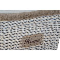 DKD Home Decor Košarica komplet DKD Home Decor Poliester Bombaž (47 x 35 x 56 cm)