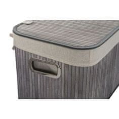 DKD Home Decor Košarica komplet DKD Home Decor Beige Grey Bamboo MDF Wood 51 x 35 x 33 cm (6 kosov)