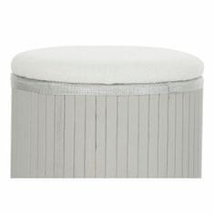 DKD Home Decor Košarica komplet DKD Home Decor Beige Grey Bamboo Topol 38 x 38 x 46 cm