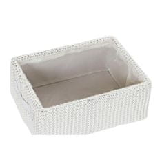 DKD Home Decor Košarica komplet DKD Home Decor Poliester Akril (36 x 27 x 15 cm) (2 enoti)