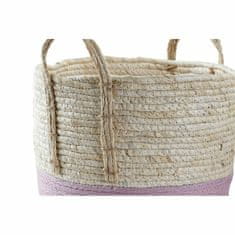 DKD Home Decor Komplet košar DKD Home Decor Rope Natural Fibre (3 kosi) (30 x 30 x 26 cm)