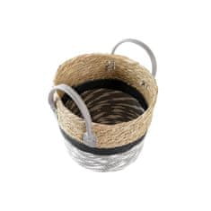 DKD Home Decor Košarica DKD Home Decor Rope (21 x 21 x 26 cm) (2 enoti)