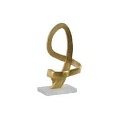 DKD Home Decor Dekorativna figura DKD Home Decor Aluminium Marble (18 x 14,5 x 31,5 cm)