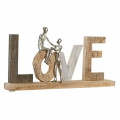 DKD Home Decor Dekorativna slika DKD Home Decor Love Aluminium (51 x 8 x 26 cm)