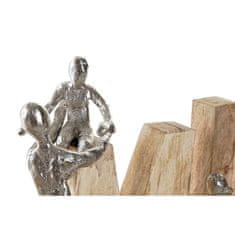 DKD Home Decor Dekorativna slika DKD Home Decor Family Silver Aluminium (55 x 7,5 x 21 cm)