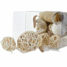 DKD Home Decor Dekoracija DKD Home Decor Natural Beige (14 x 14 x 30 cm)