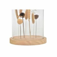 DKD Home Decor Dekorativna figura DKD Home Decor Crystal Natural MDF (17 x 17 x 25 cm) (2 enoti)