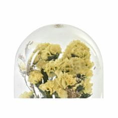 DKD Home Decor Dekorativna figura DKD Home Decor Crystal Pink Yellow (8 x 8 x 13 cm) (2 enoti)